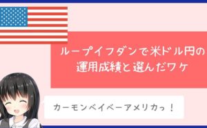 ループイフダンで米ドル円の運用成績と選んだワケ